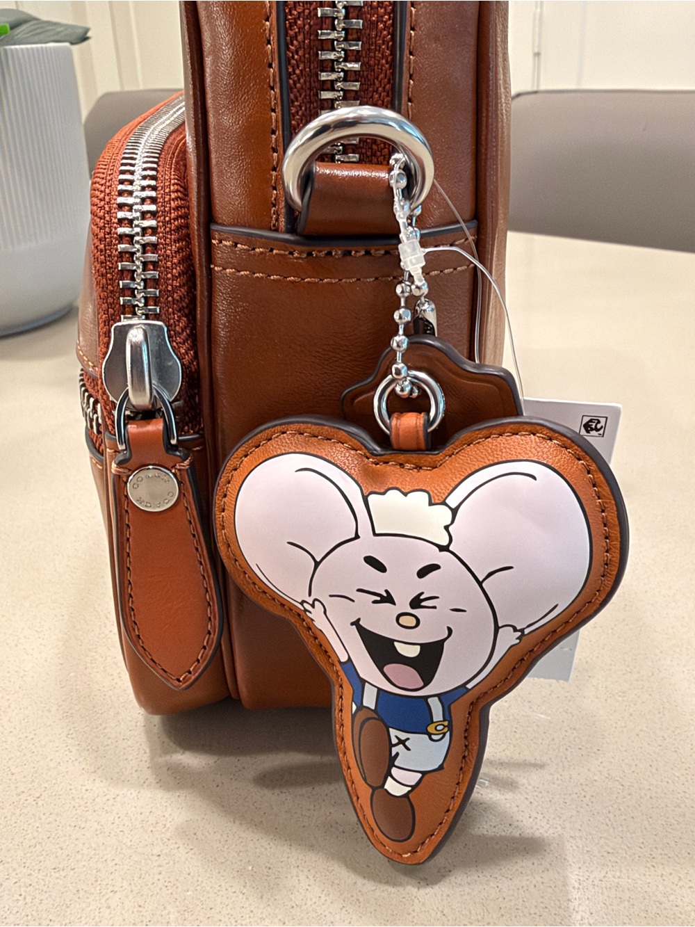 Coach x Brain Dead Mouse Dakota in Amber Brown NWT - Picture 4 of 6